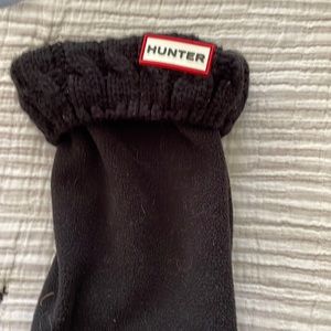 Hunter rain boot cozy socks. Great shape!